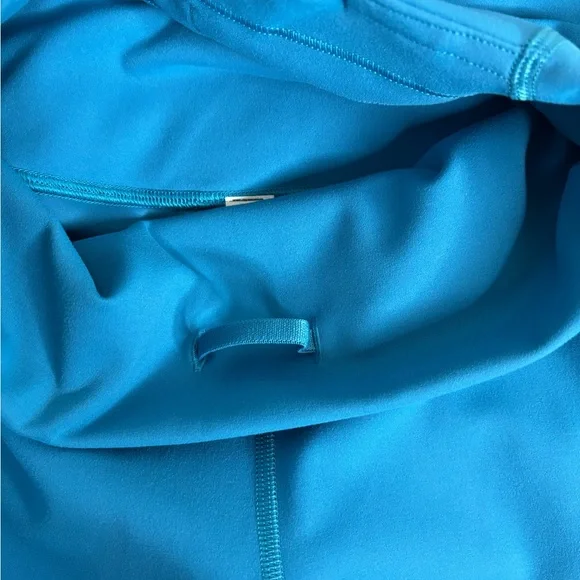 Lululemon Wunder Train High-Rise Tight with Pockets 25" turquoise size 4 - Picture 5 of 6